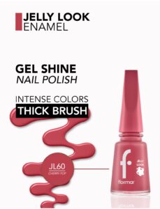 Flormar Vernis à Ongles Jelly Look — JL60 – Cherry Pop Flormar Vernis à Ongles Jelly Look — JL60 – Cherry Pop