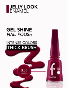 Flormar Vernis à Ongles Jelly Look — JL38 – Sangria Flormar Vernis à Ongles Jelly Look — JL38 – Sangria