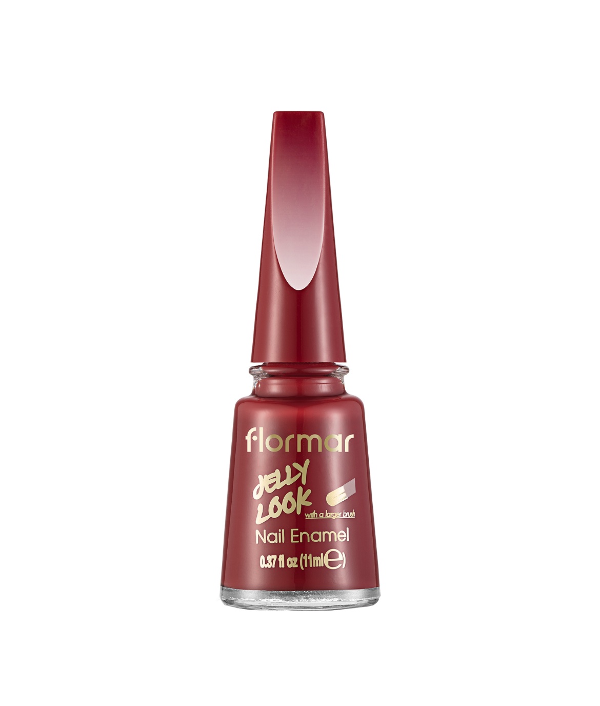 Flormar Vernis à Ongles Jelly Look — JL47 – Red Tile Flormar Vernis à Ongles Jelly Look — JL47 – Red Tile