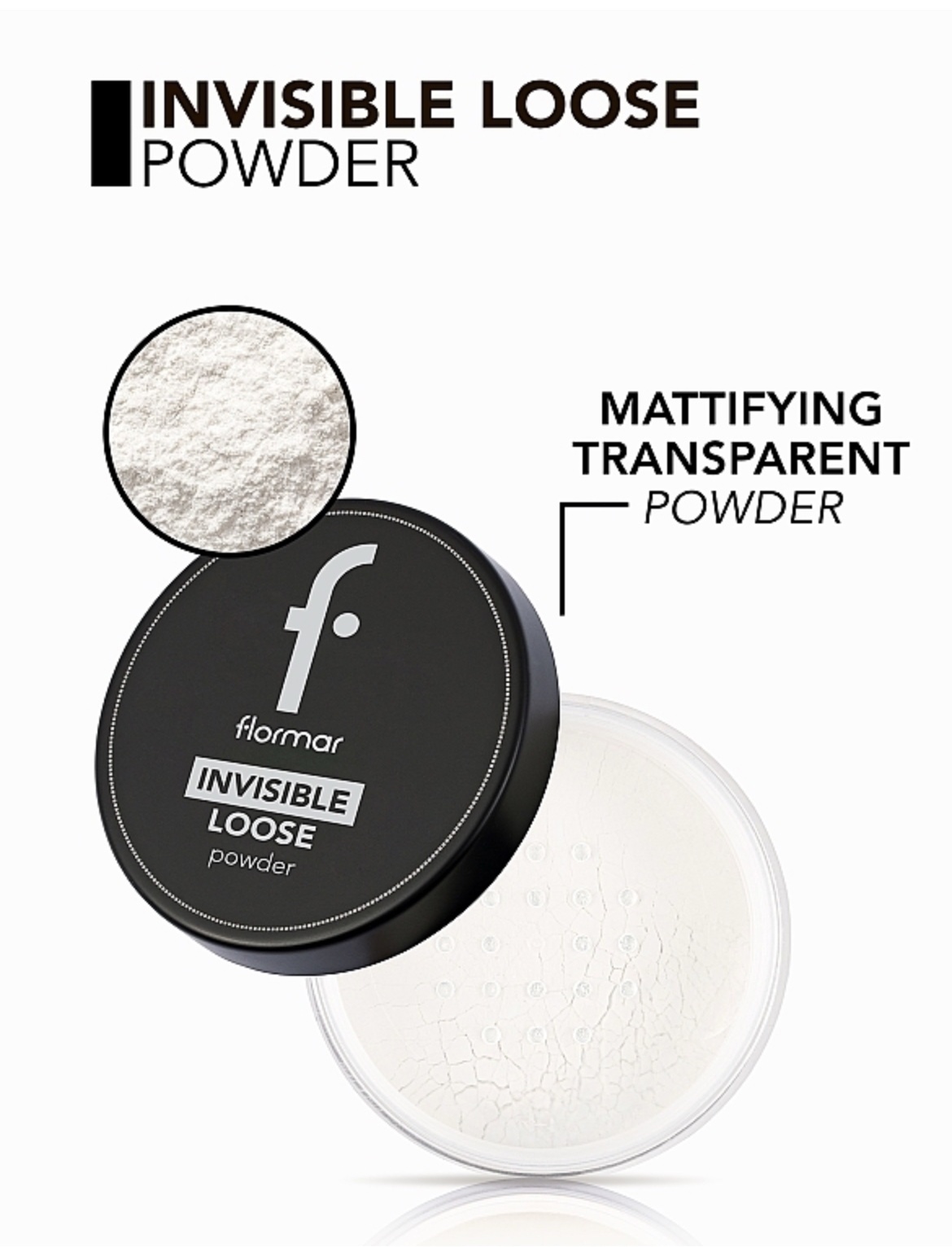 Flormar Invisible Loose Powder Flormar Invisible Loose Powder