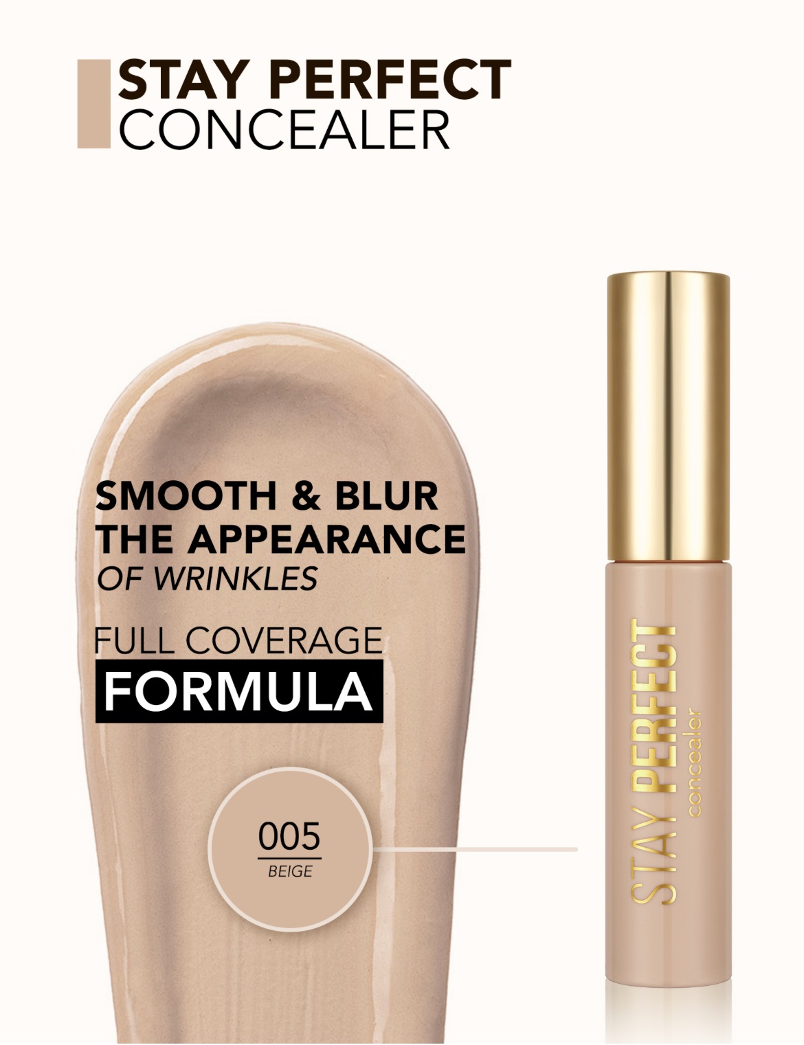 Flormar Stay Perfect Concealer