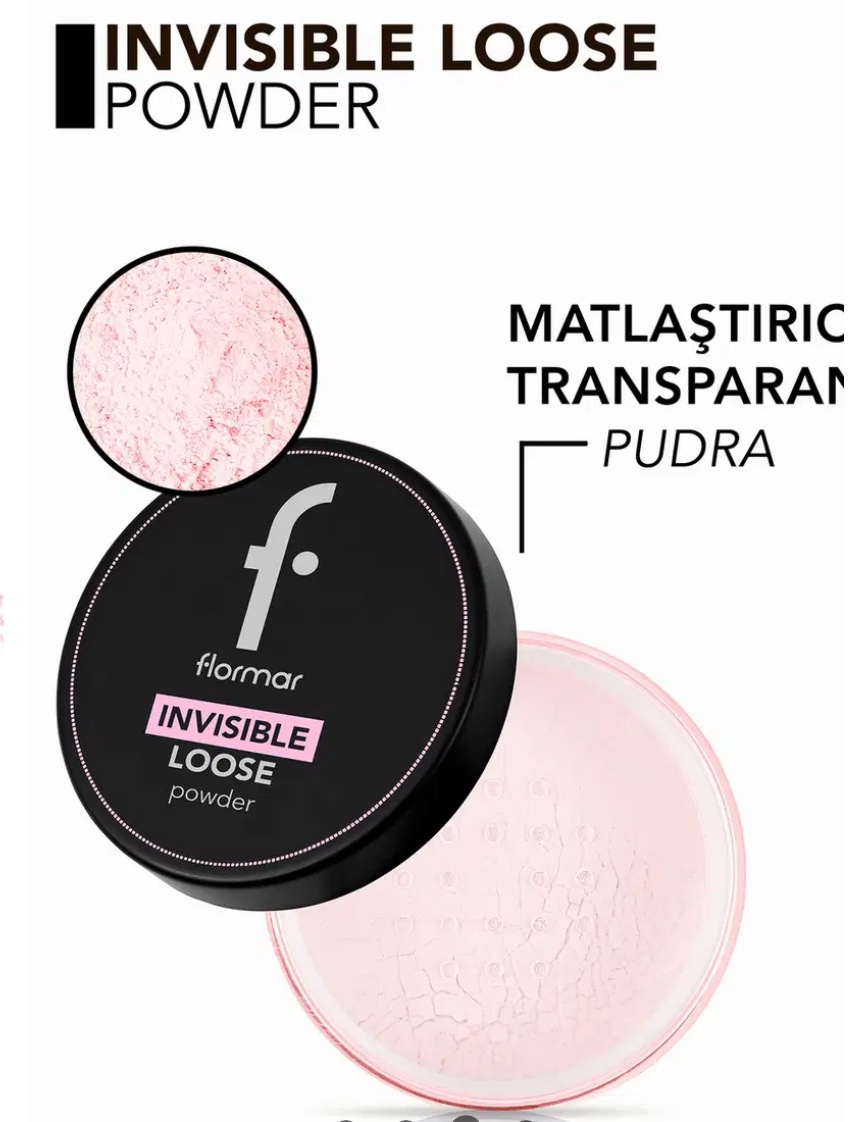 Flormar Invisible Loose Powder Flormar Invisible Loose Powder