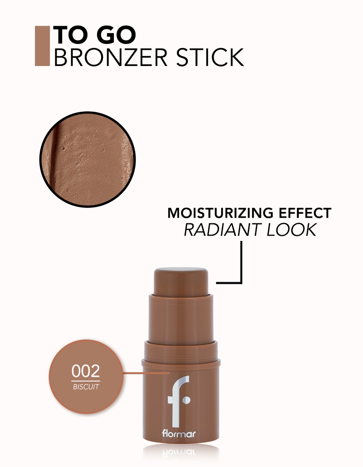 Flormar To Go Stick Bronzer Flormar To Go Stick Bronzer