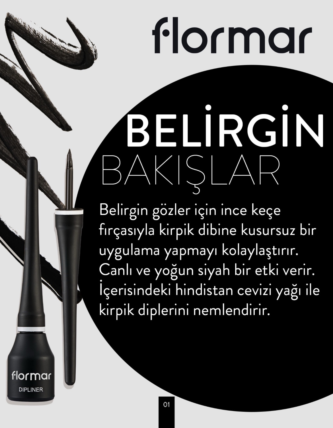 Flormar Dipliner Black Flormar Dipliner Black