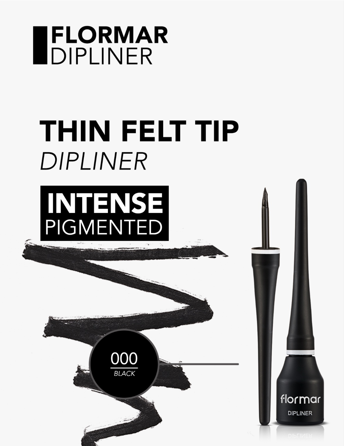 Flormar Dipliner Black Flormar Dipliner Black