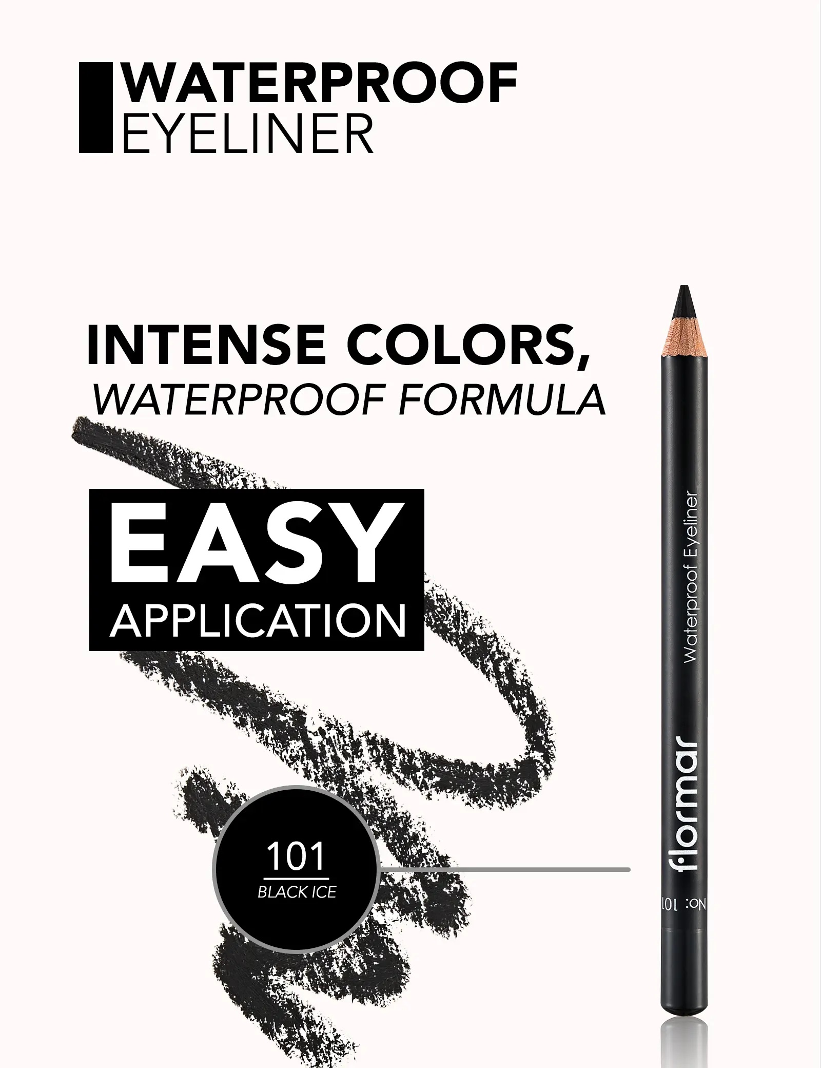 Flormar Waterproof Eyeliner