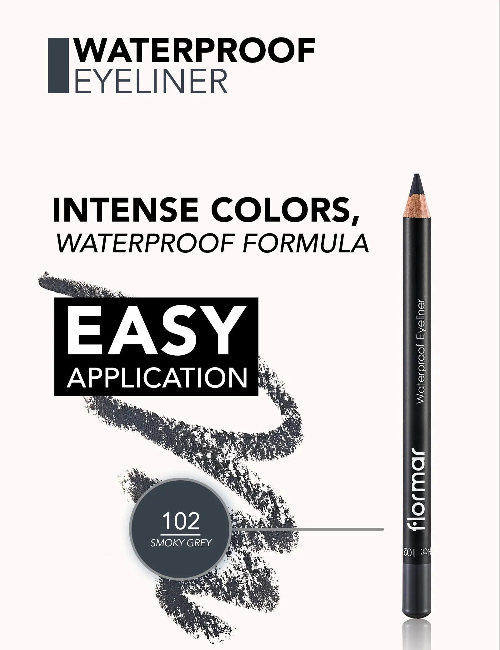 Flormar Waterproof Eyeliner