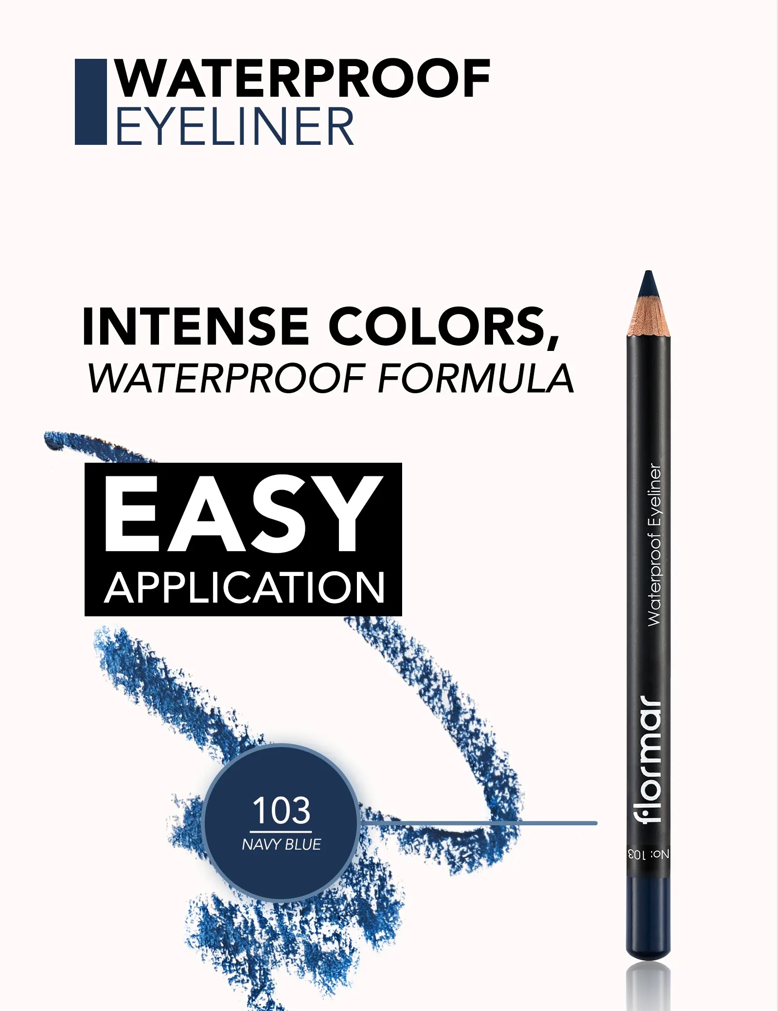 Flormar Waterproof Eyeliner