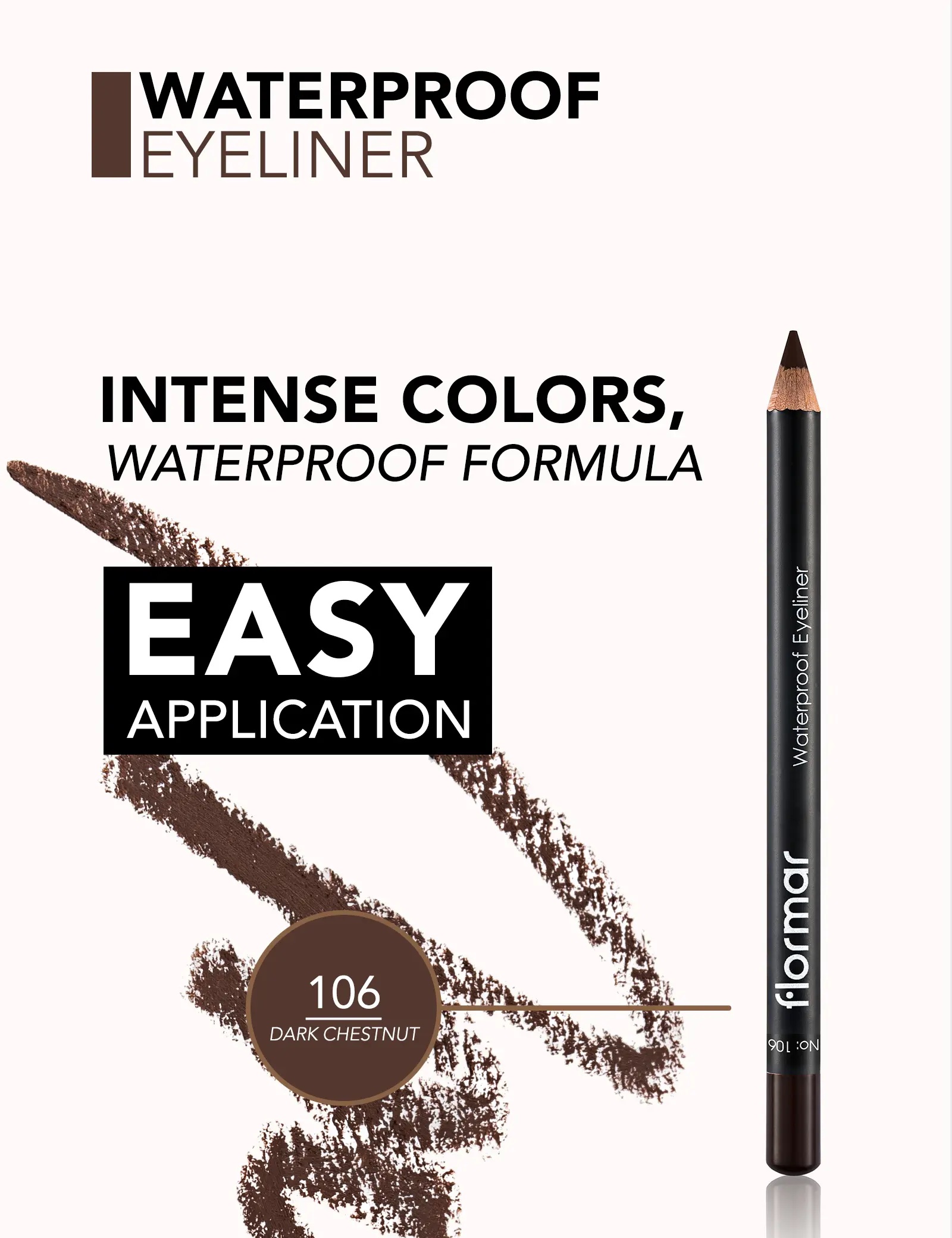 Flormar Waterproof Eyeliner