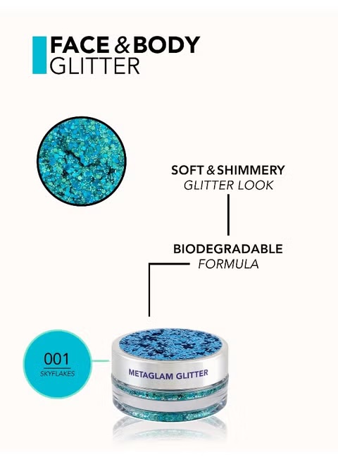 Flormar Metaglam Glitter Face & Body