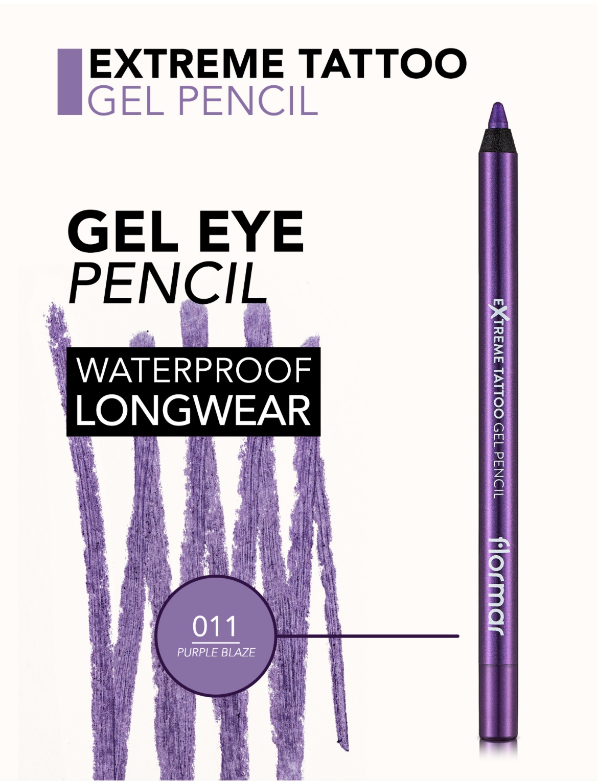 Flormar Extreme Tattoo Gel Pencil