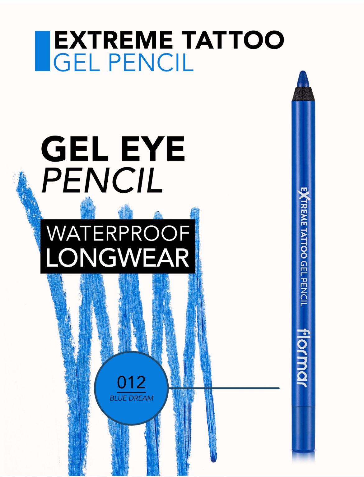 Flormar Extreme Tattoo Gel Pencil