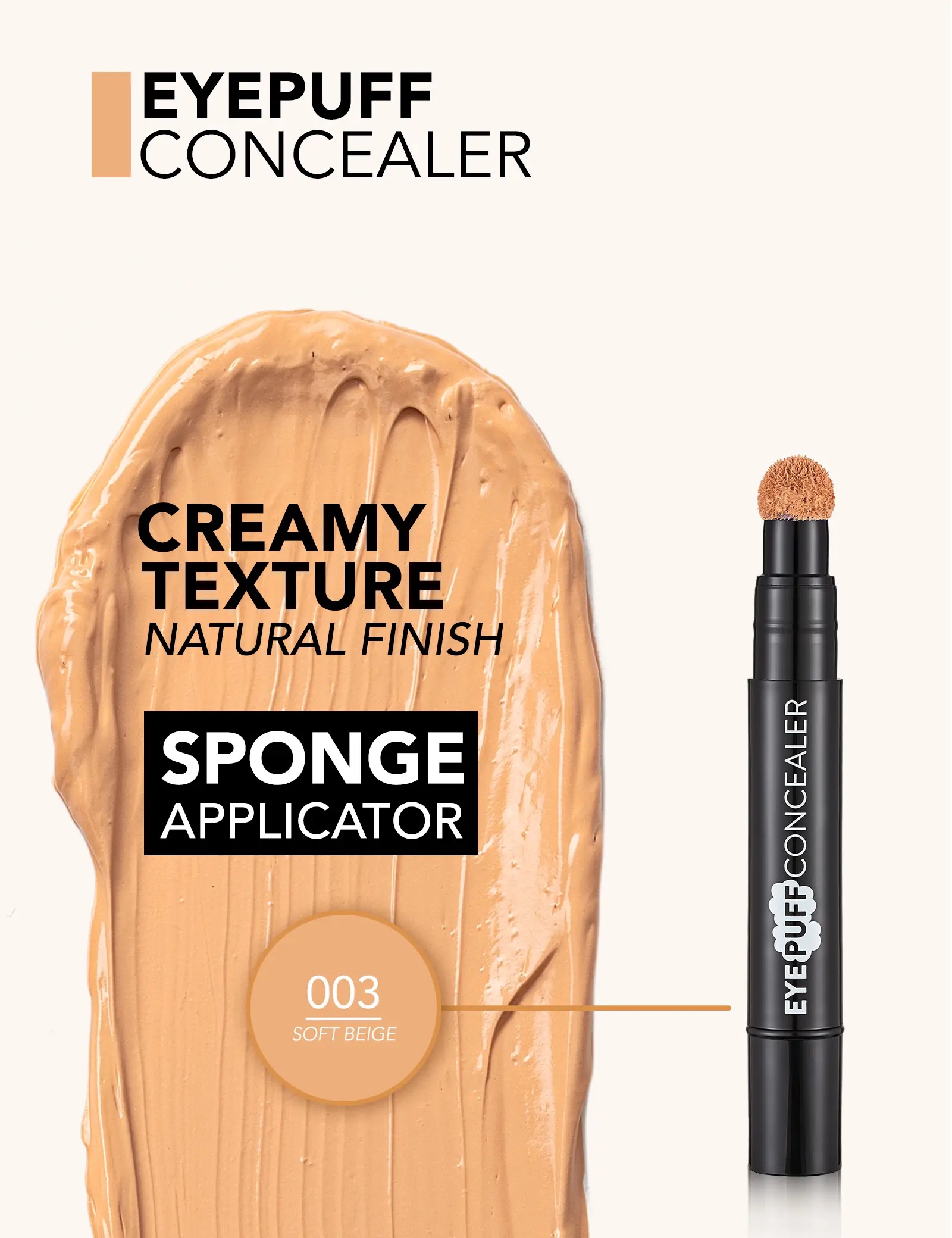 Flormar Concealer Eye Puff