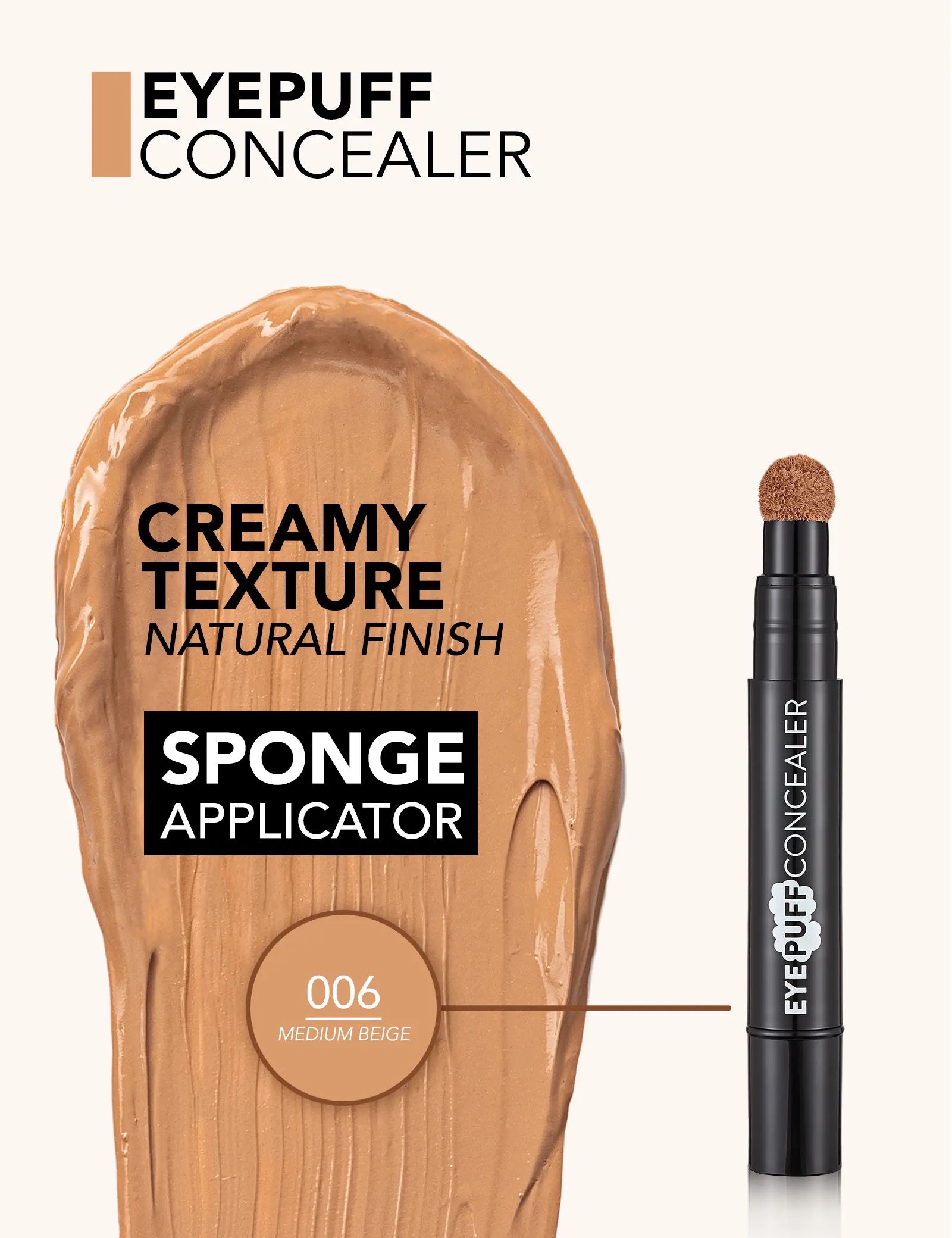 Flormar Concealer Eye Puff