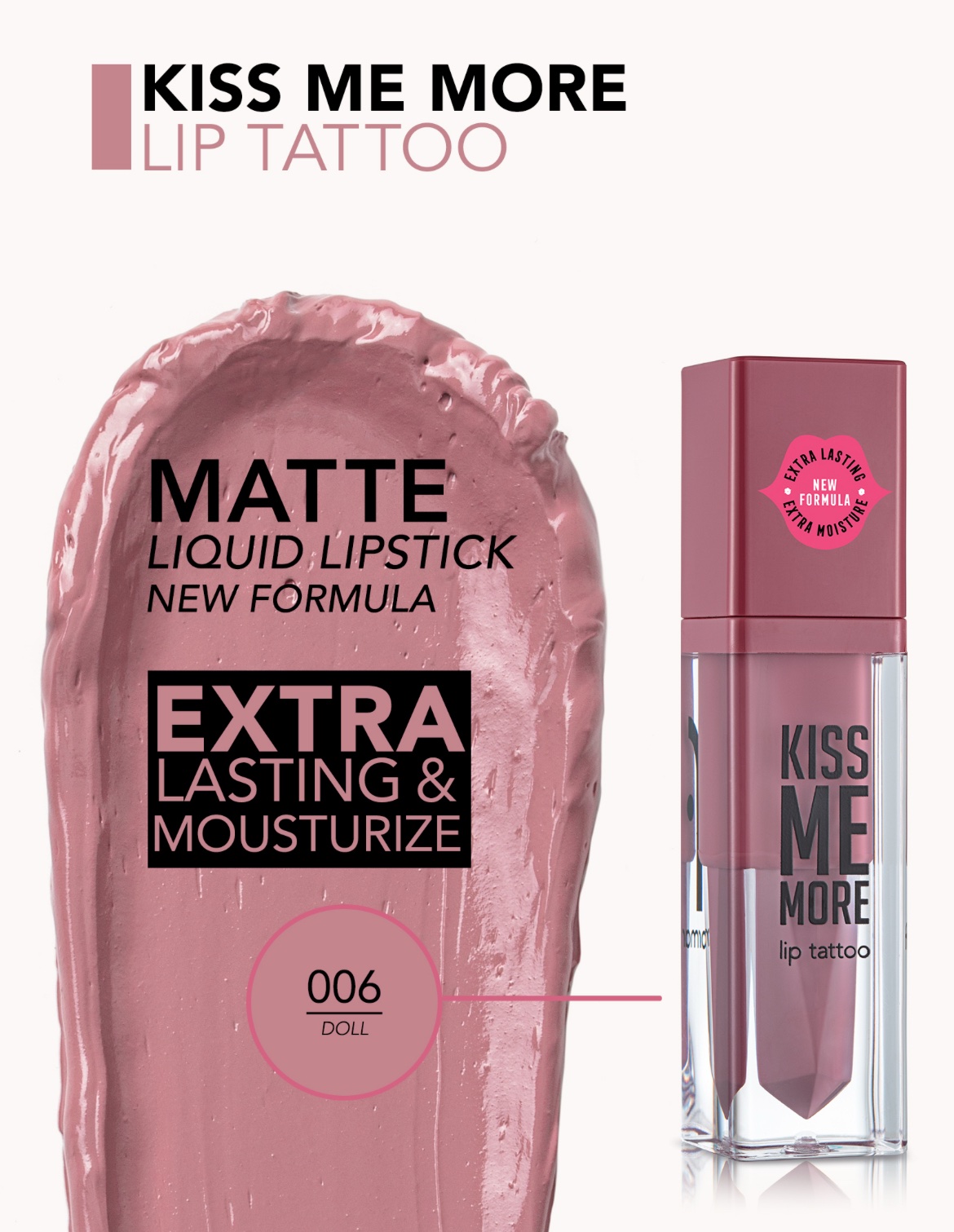 Flormar Kiss Me More Lip Tattoo
