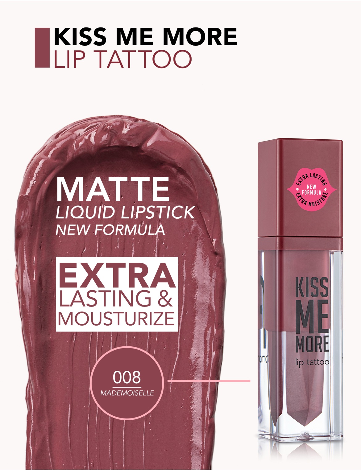 Flormar Kiss Me More Lip Tattoo