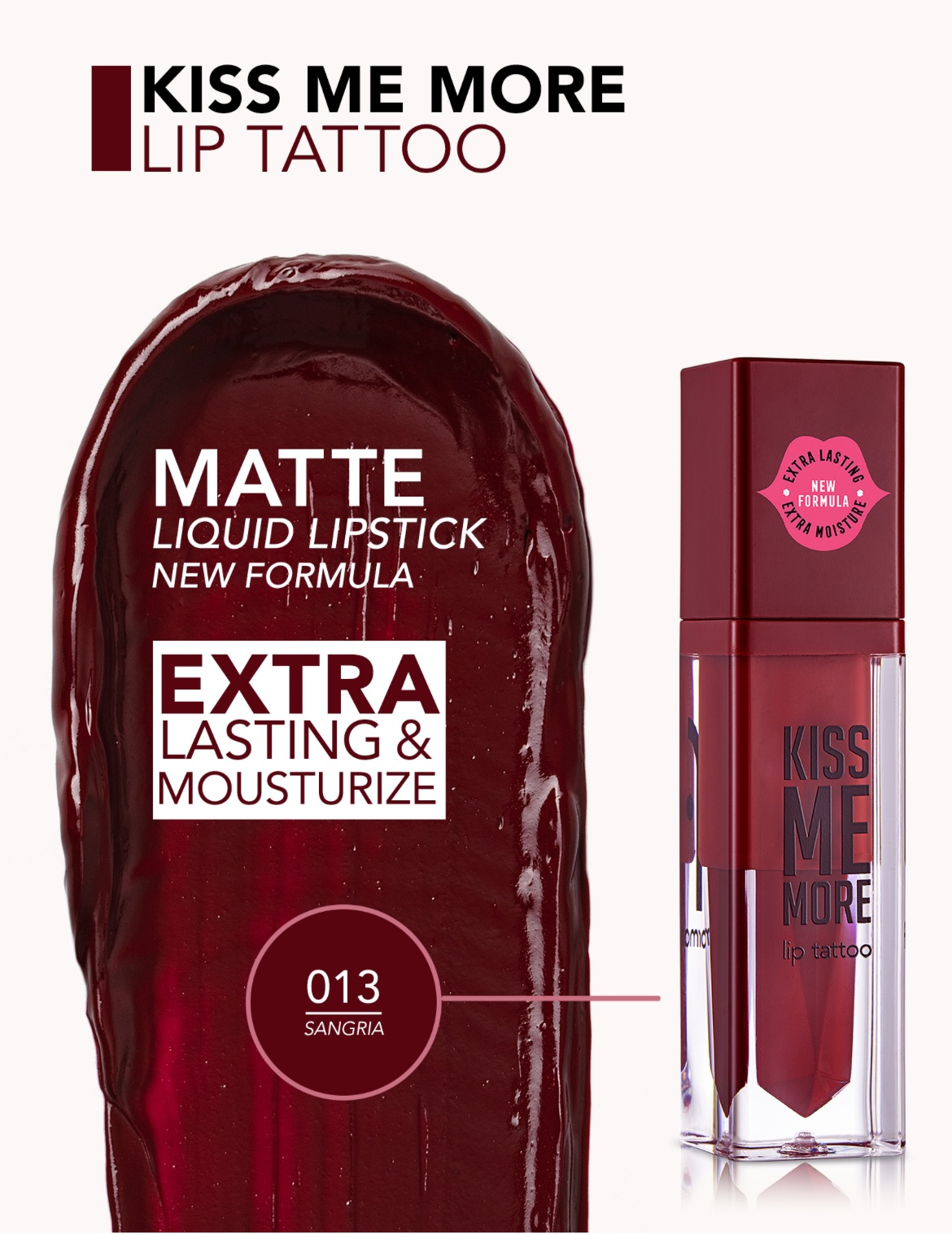 Flormar Kiss Me More Lip Tattoo