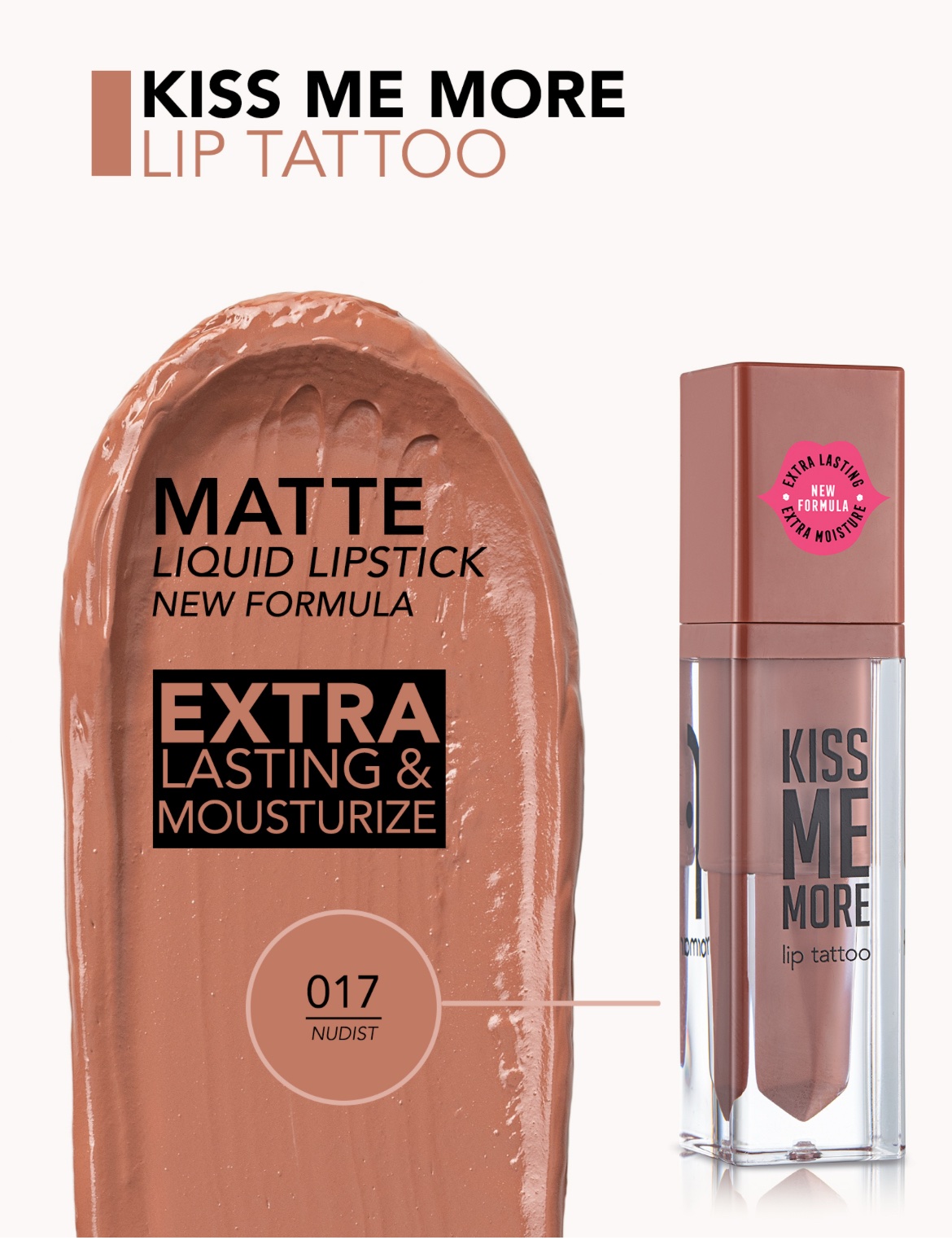 Flormar Kiss Me More Lip Tattoo