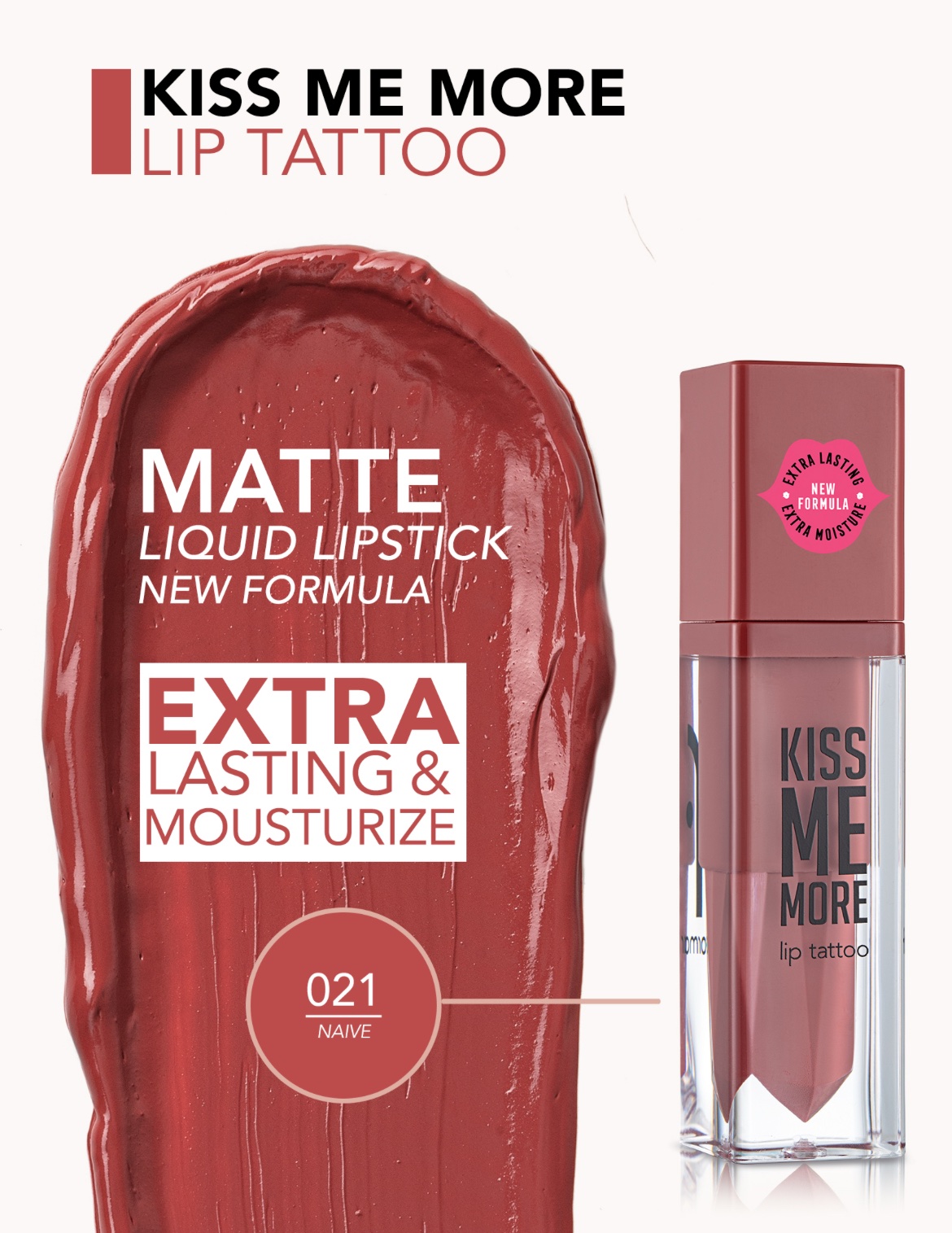 Flormar Kiss Me More Lip Tattoo