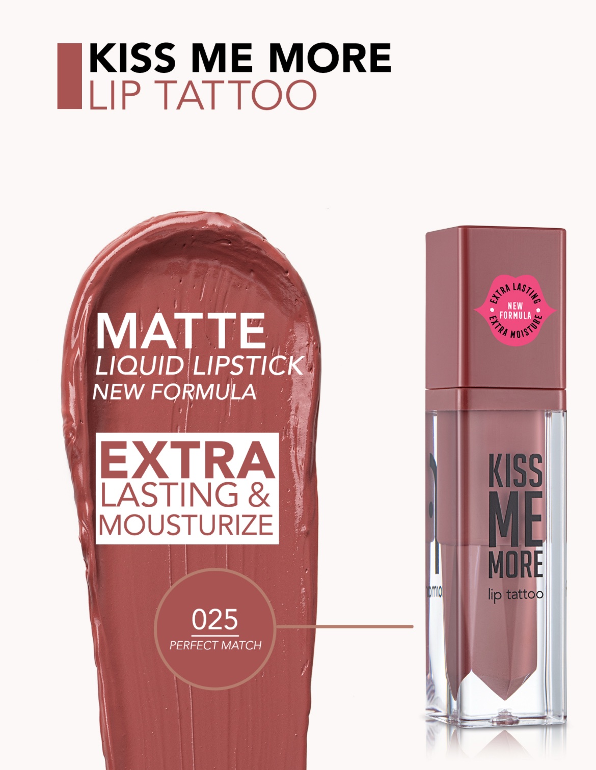 Flormar Kiss Me More Lip Tattoo
