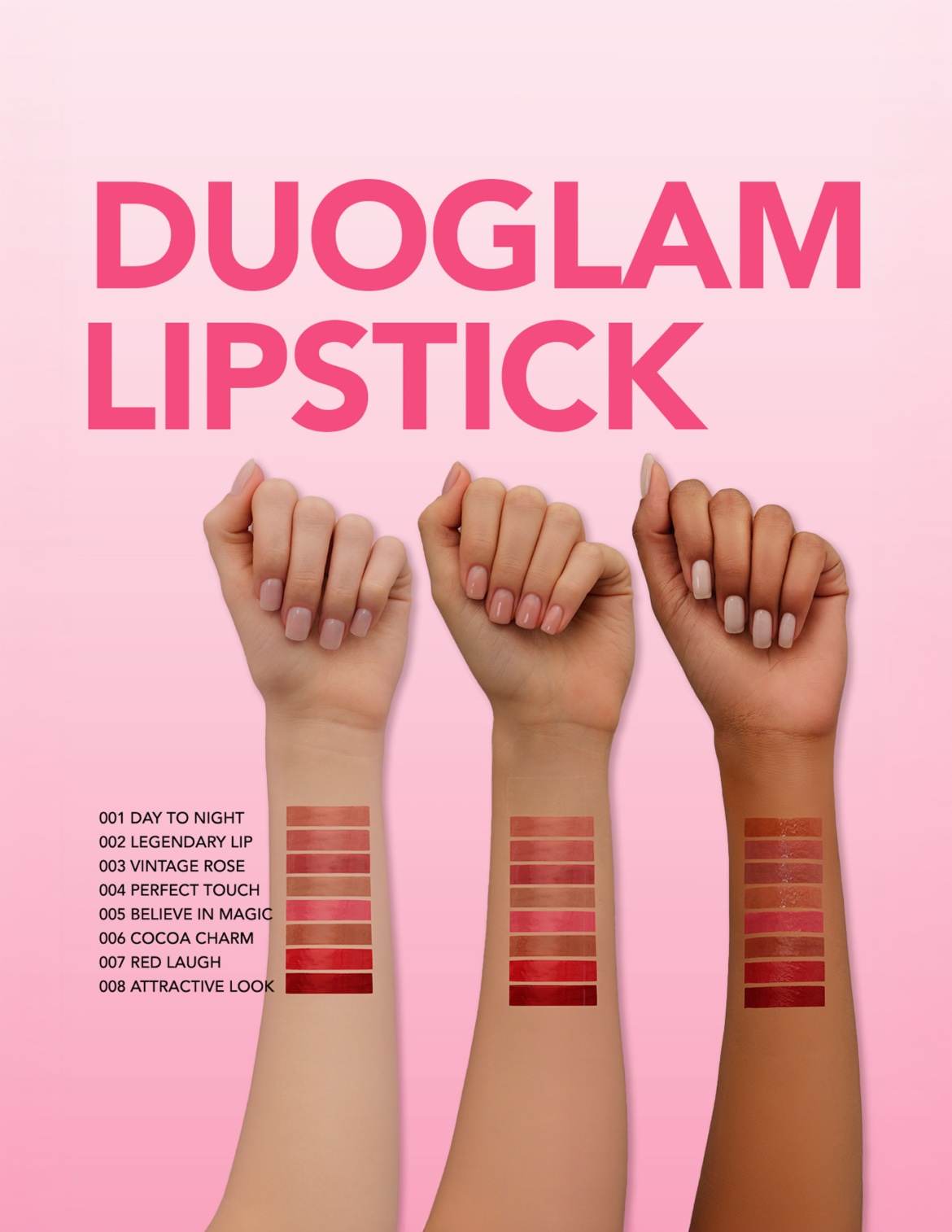 Flormar Duoglam Lipstick Flormar Duoglam Lipstick