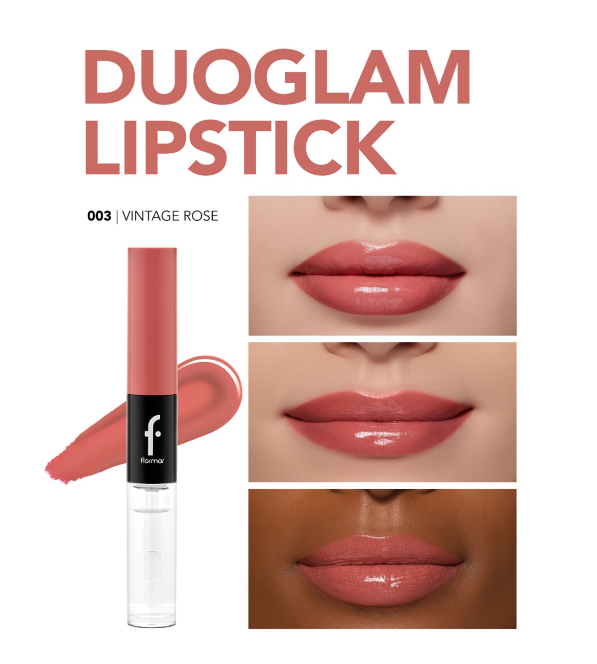 Flormar Duoglam Lipstick Flormar Duoglam Lipstick
