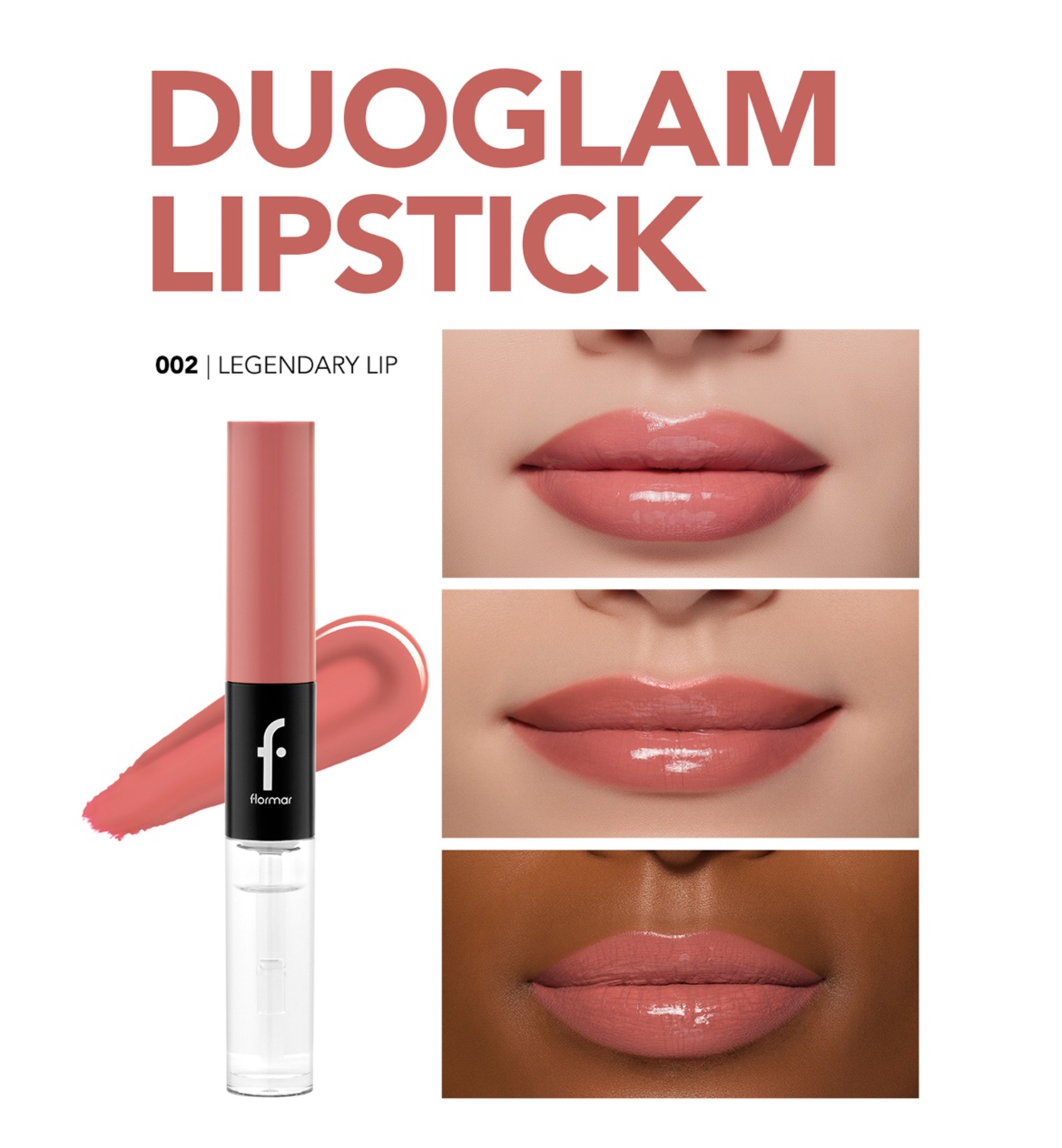 Flormar Duoglam Lipstick Flormar Duoglam Lipstick