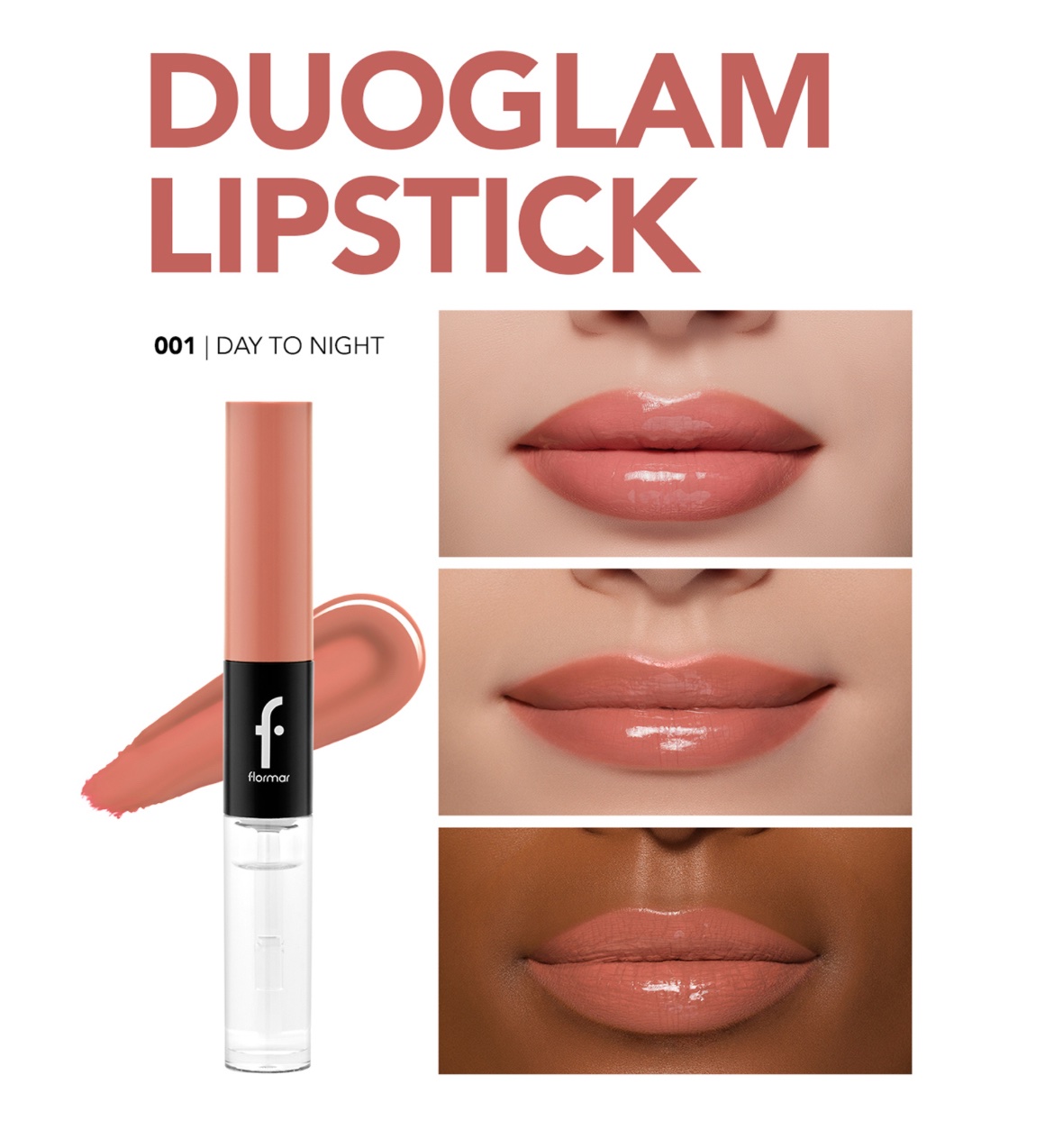 Flormar Duoglam Lipstick Flormar Duoglam Lipstick
