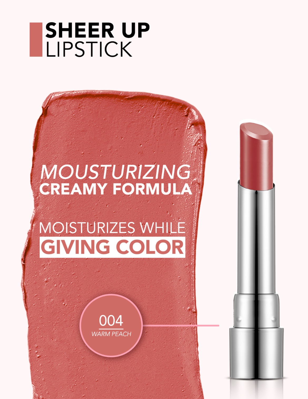 Flormar Sheer Up Lipstick Flormar Sheer Up Lipstick