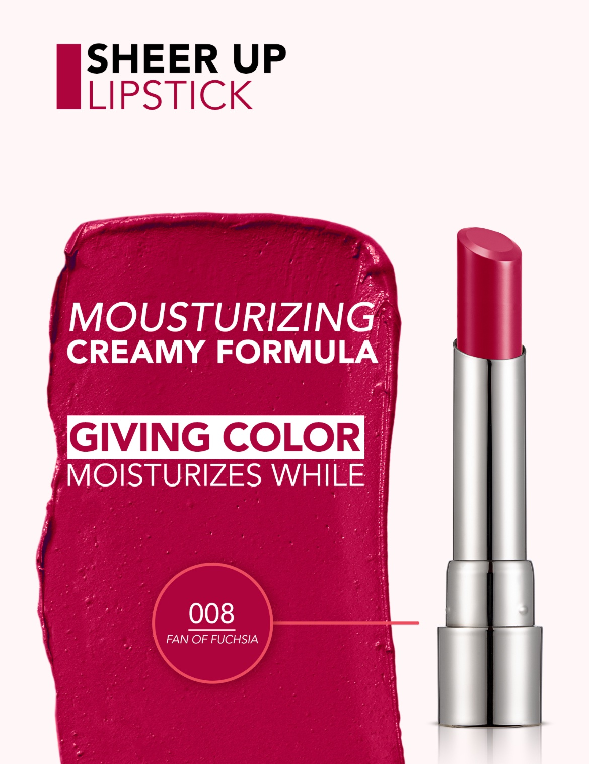 Flormar Sheer Up Lipstick