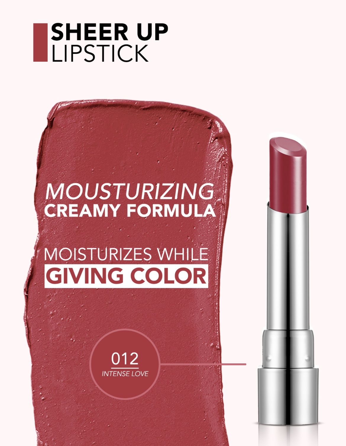 Flormar Sheer Up Lipstick Flormar Sheer Up Lipstick