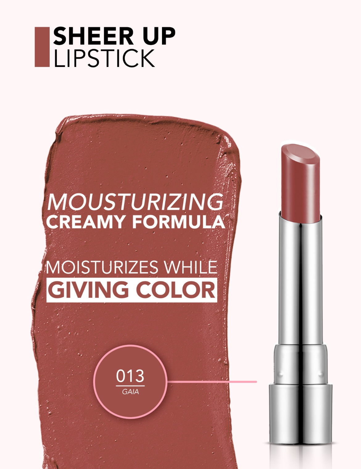 Flormar Sheer Up Lipstick Flormar Sheer Up Lipstick