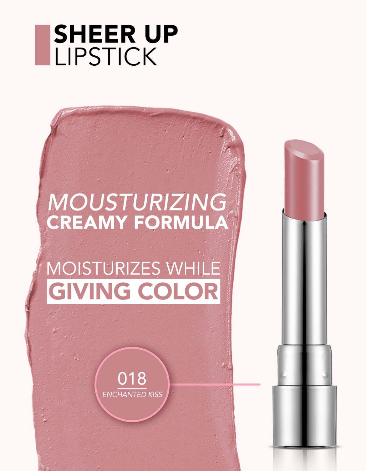 Flormar Sheer Up Lipstick Flormar Sheer Up Lipstick