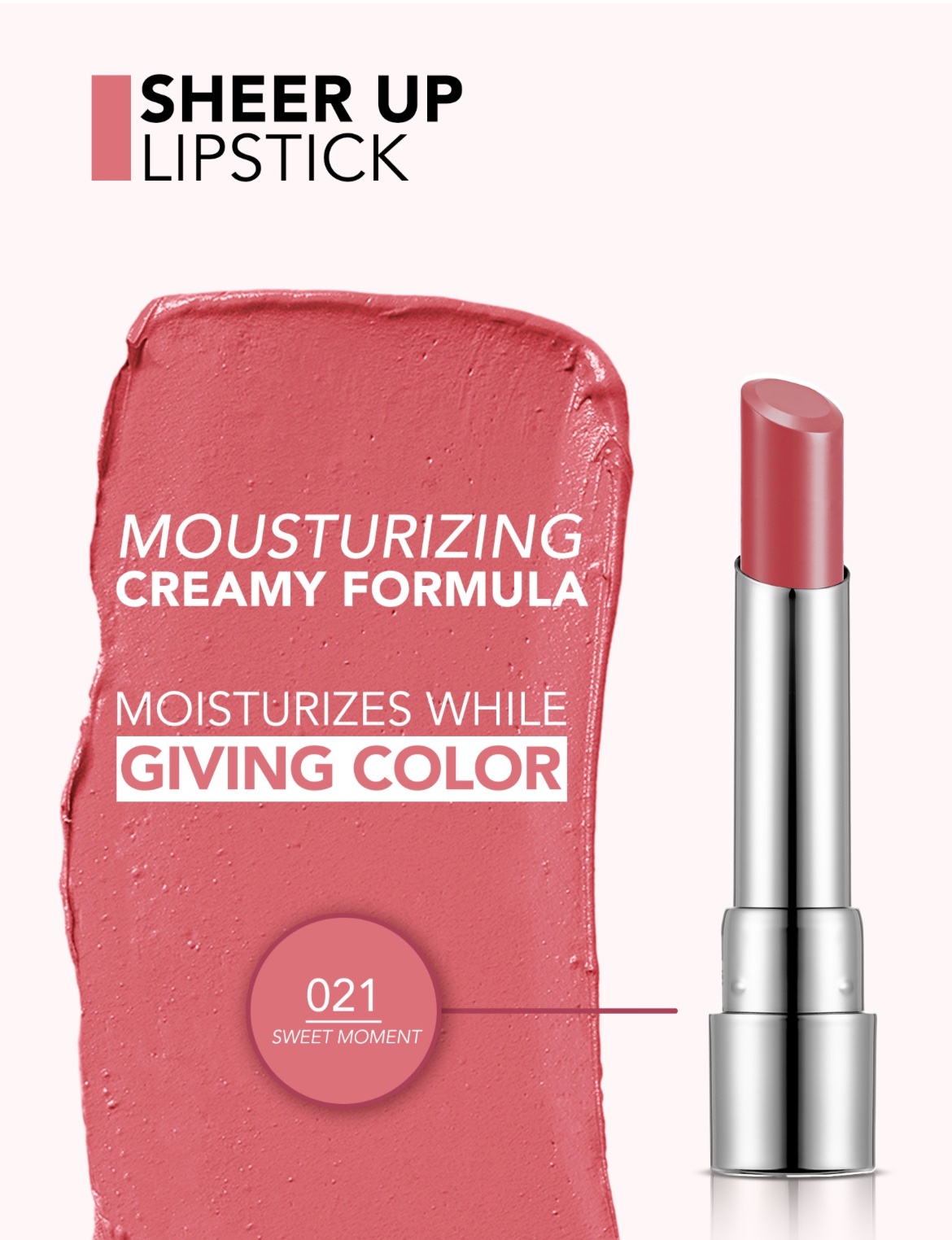 Flormar Sheer Up Lipstick