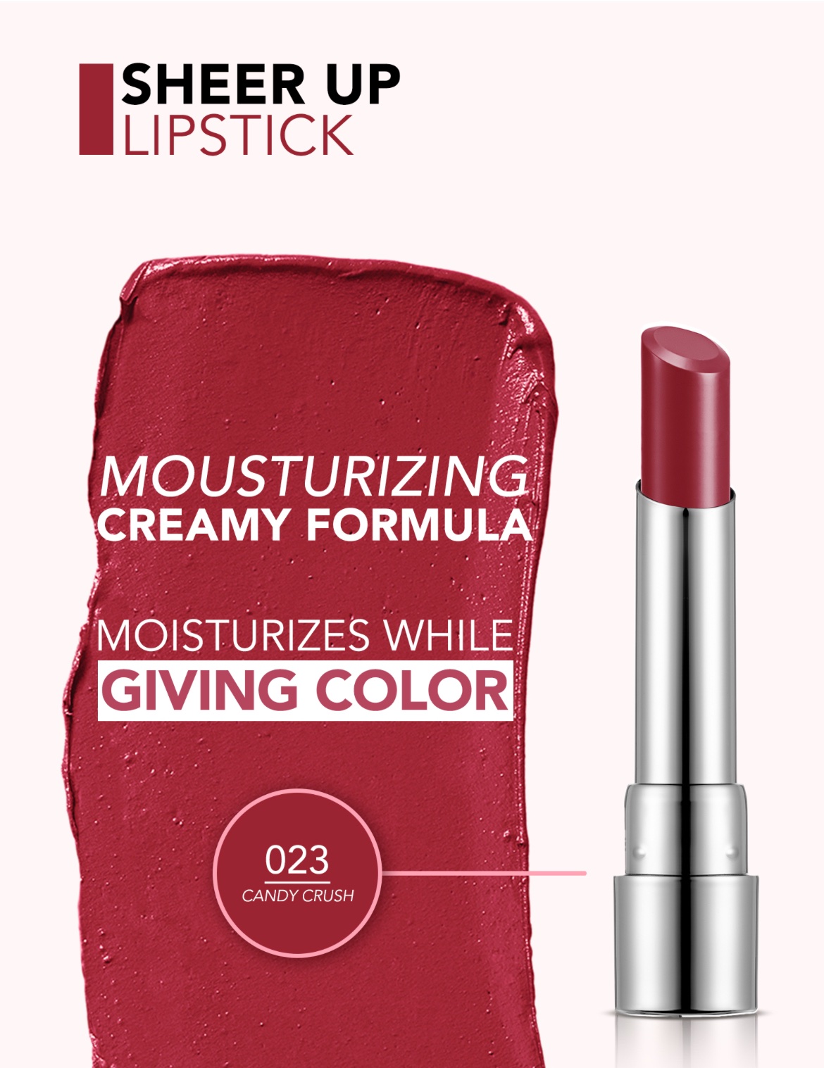 Flormar Sheer Up Lipstick Flormar Sheer Up Lipstick