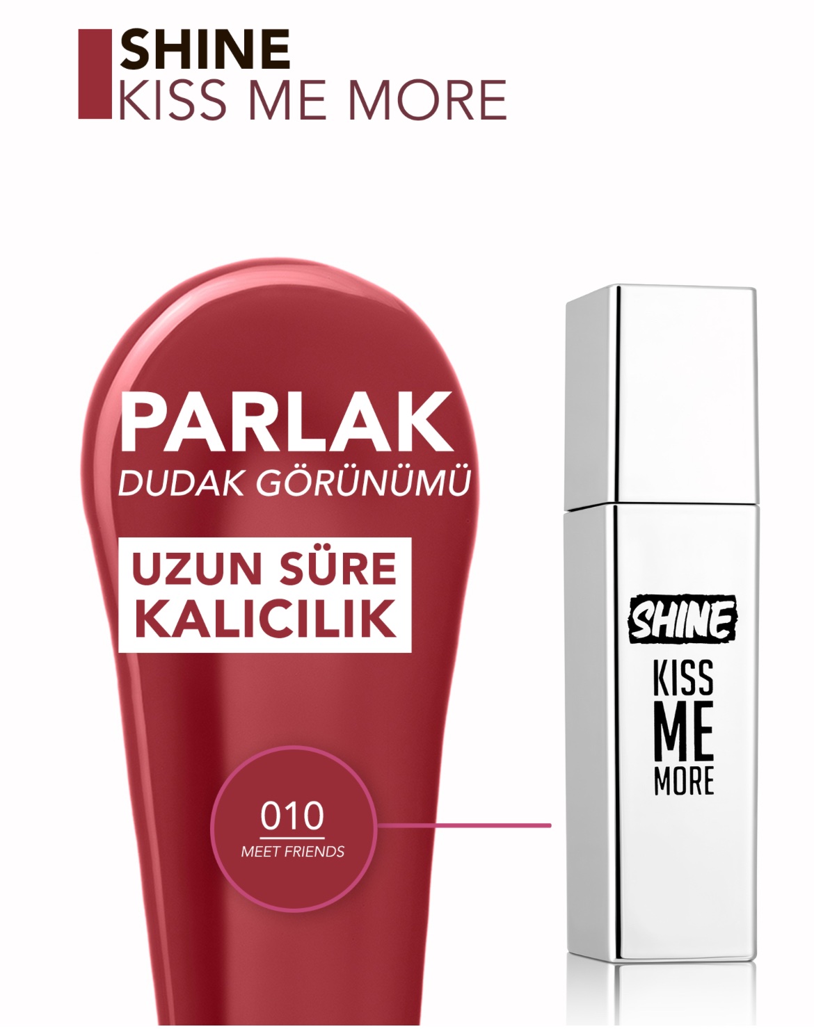 Flormar Shine Kiss Me More Lip Tattoo