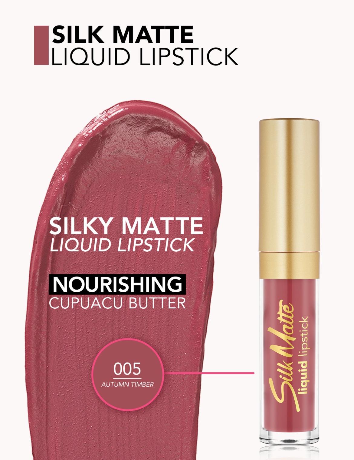 Flormar Silk Matte Liquid Lipstick Flormar Silk Matte Liquid Lipstick