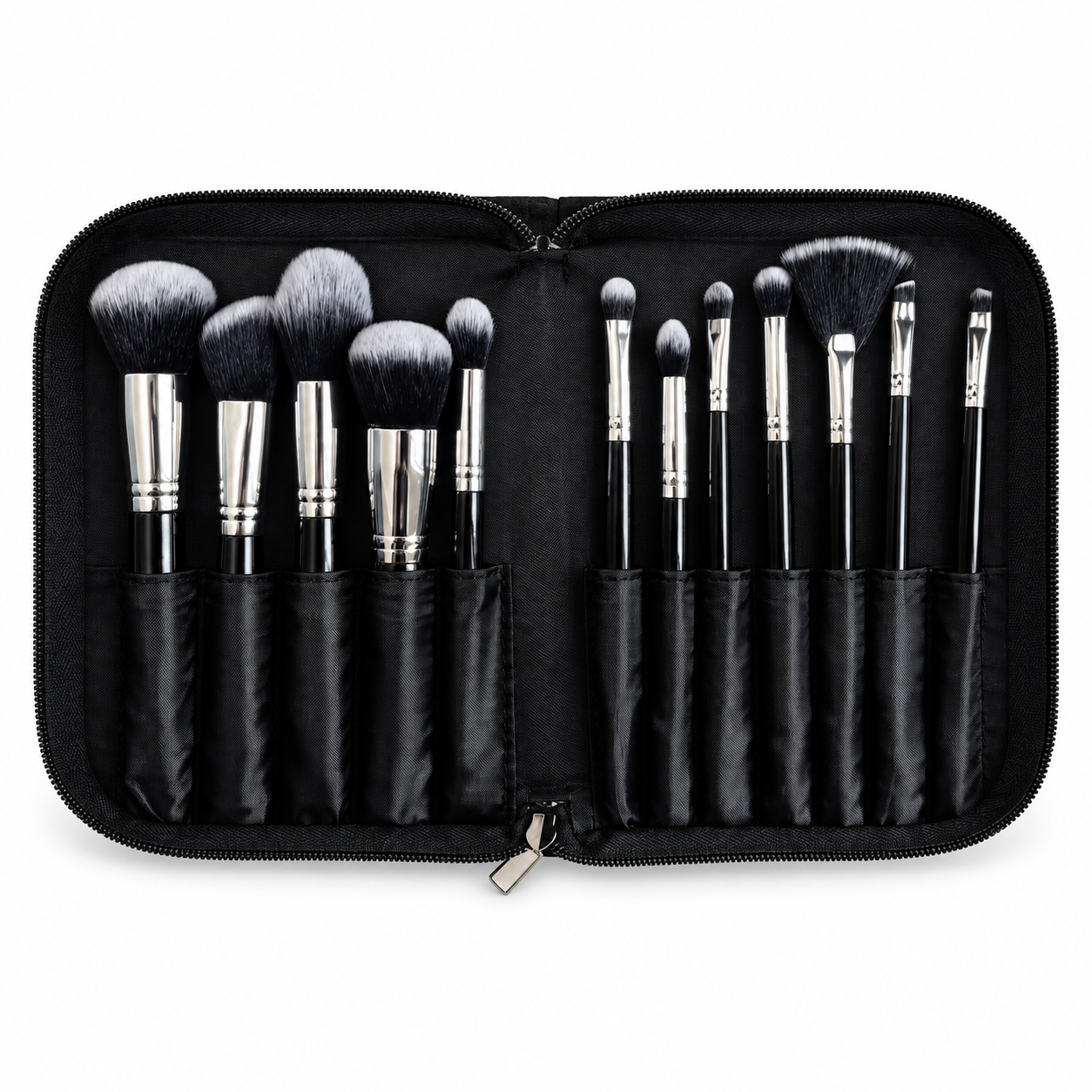 Note Brush Set 12 Pièces Avec Pochette — Pinceaux Pro Essentiels