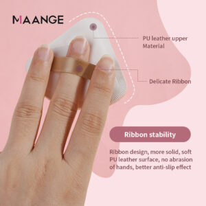 MAANGE Makeup Puff Triangle Avec Boite 1 Pièce