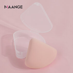 MAANGE Makeup Puff Triangle Avec Boite 1 Pièce