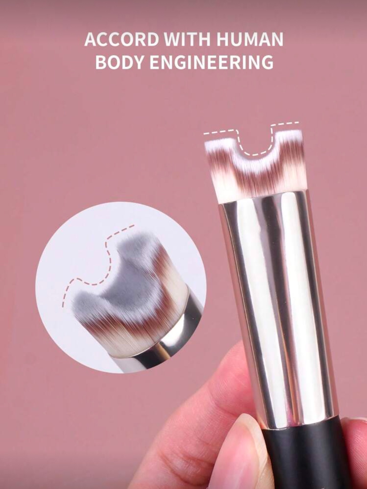 MAANGE Pro Single Double-End Makeup Brush MAANGE Pro Single Double-End Makeup Brush