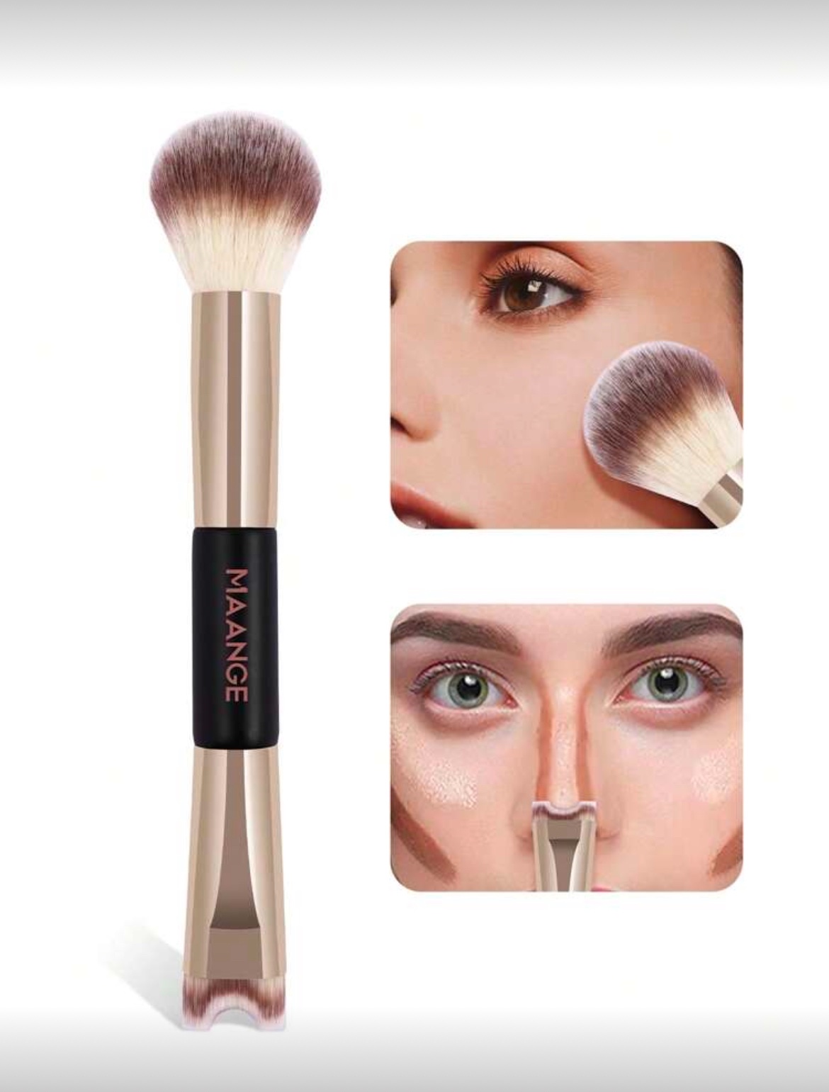 MAANGE Pro Single Double-End Makeup Brush MAANGE Pro Single Double-End Makeup Brush