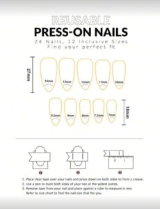 VV MEIJIAER Press-On Nails 24 Pièces Amande (Chrome et Roses) + Feuille Adhésive + Mini Lime - ZJ072