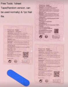 VV MEIJIAER Press-On Nails 24 Pièces Carrés (Rouge Unicolor) + Feuille Adhésive + Mini Lime - ZJ302