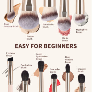 MAANGE MakeUp Brush Set De 11 Pièces With BAG