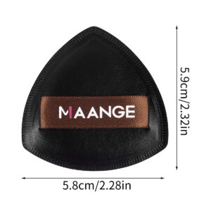 MAANGE Makeup Puff Triangle Avec Boite 1 Pièce