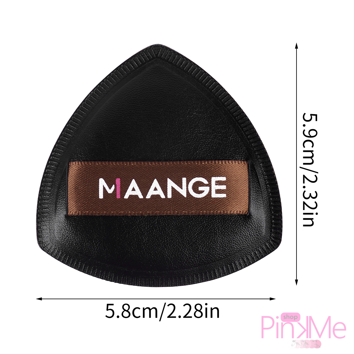 MAANGE Makeup Puff Triangle Avec Boite 1 Pièce