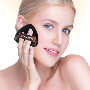 MAANGE Makeup Puff Triangle Avec Boite 1 Pièce