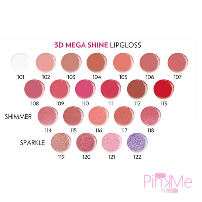 Golden Rose 3D Mega Shine Lip Gloss Golden Rose 3D Mega Shine Lip Gloss