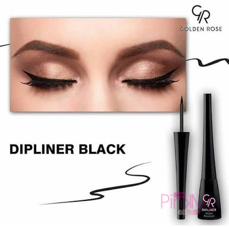 Golden Rose Dipliner Liquid Eyeliner Black